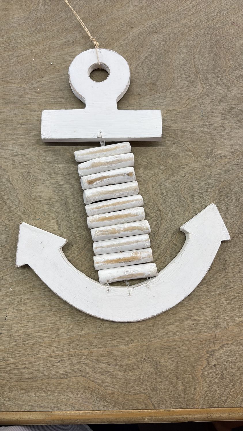 WOOD ANCHOR CEILING DECOR