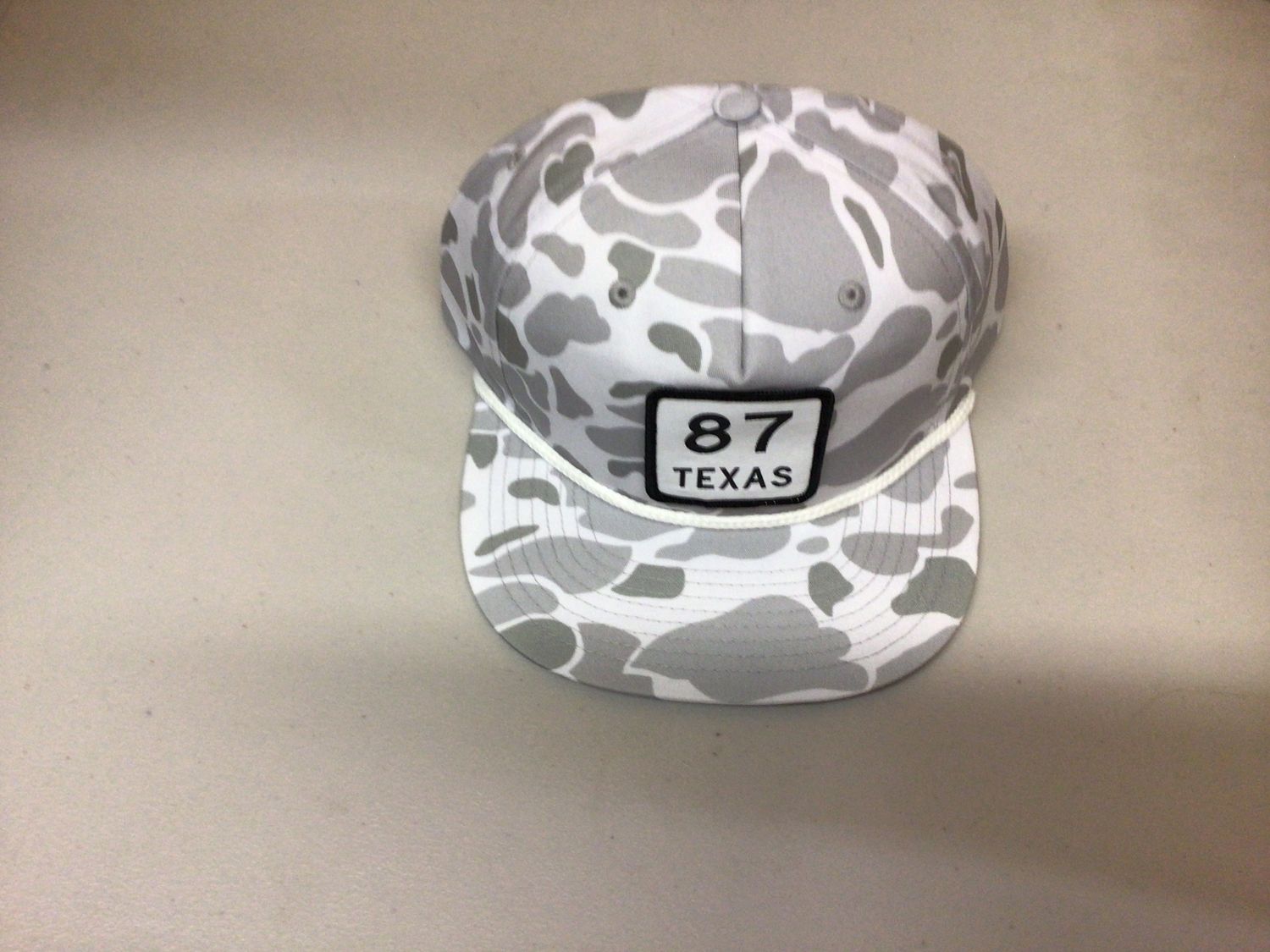 RICHARDSON HIGHWAY 87 BLIZZARD CAMO W/ WHITE ROPE