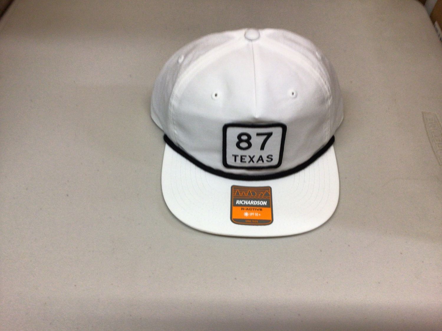 RICHARDSON UMPQUA HIGHWAY 87 WHITE W/BLACK ROPE