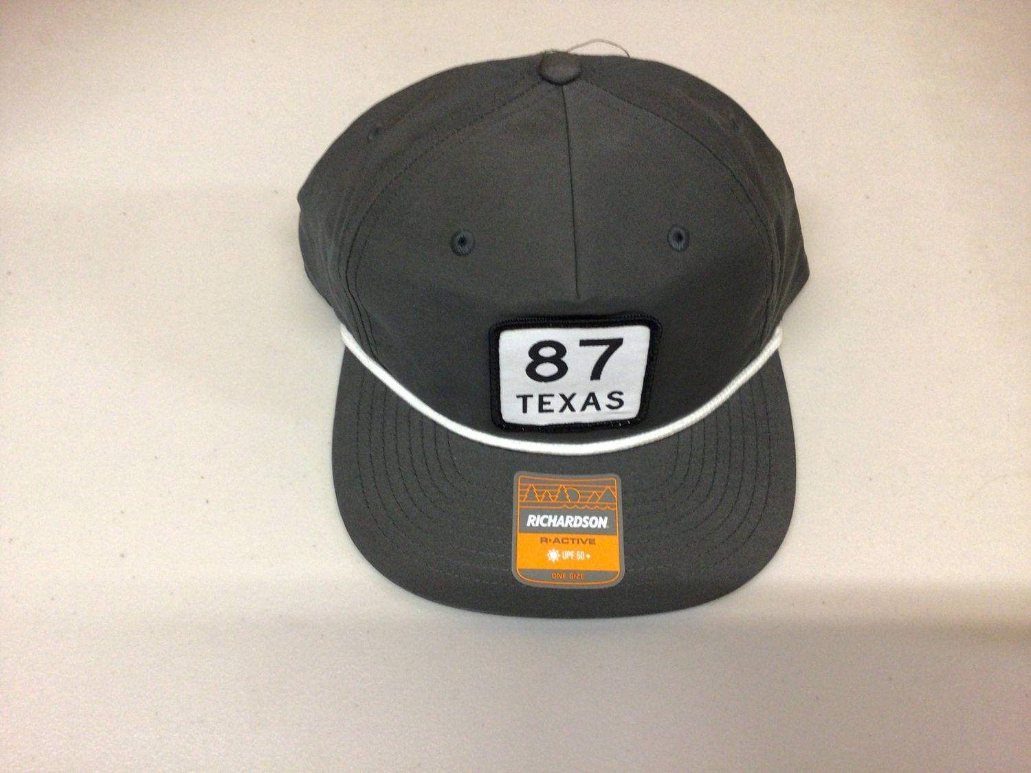 RICHARDSON UMPQUA HIGHWAY 87 CHARCOAL W/WHITE ROPE