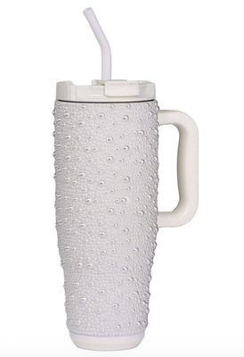 PEARL RHINESTONE TUMBLER