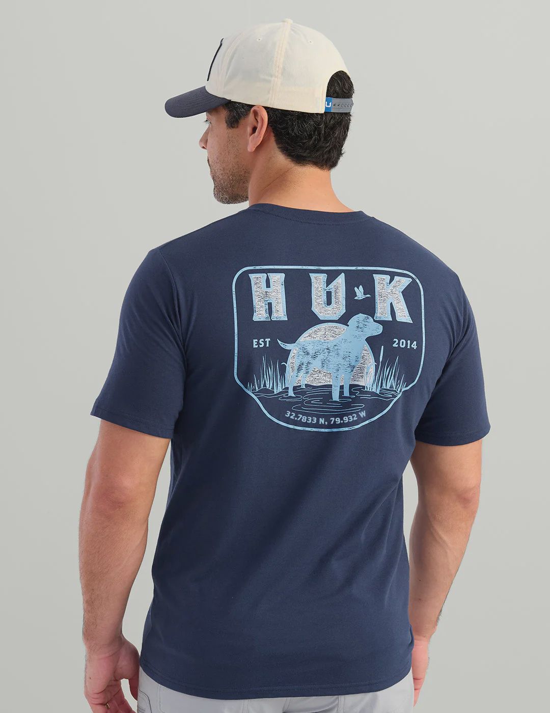 HUK LAB POCKET TEE