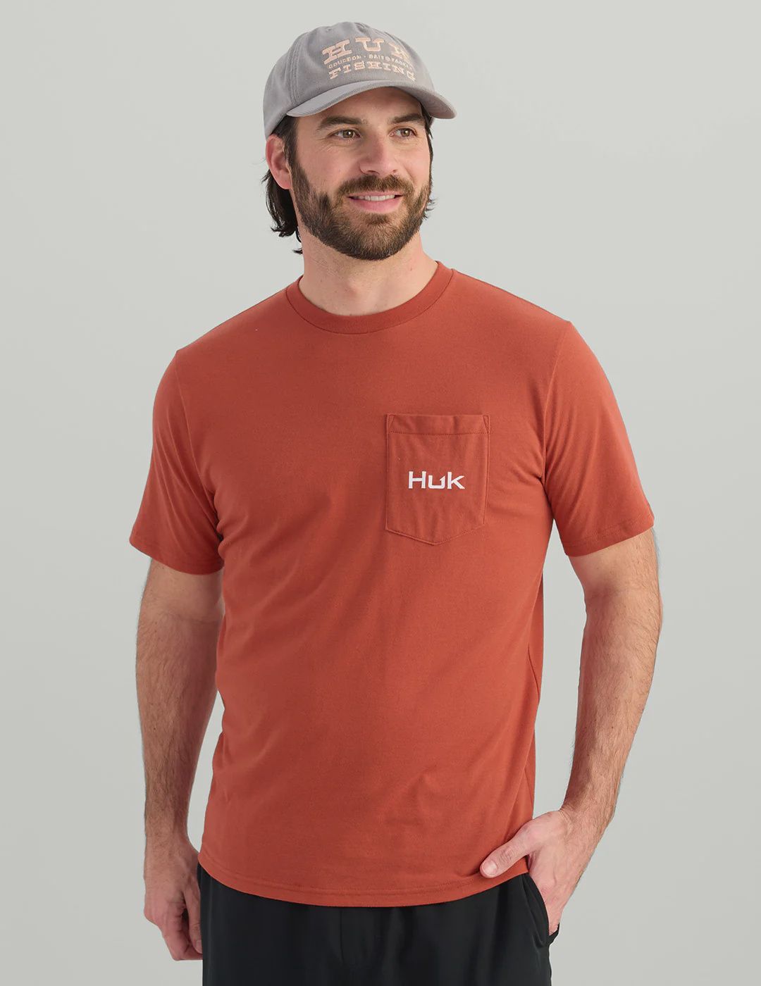 HUK KC LURES POCKET TEE