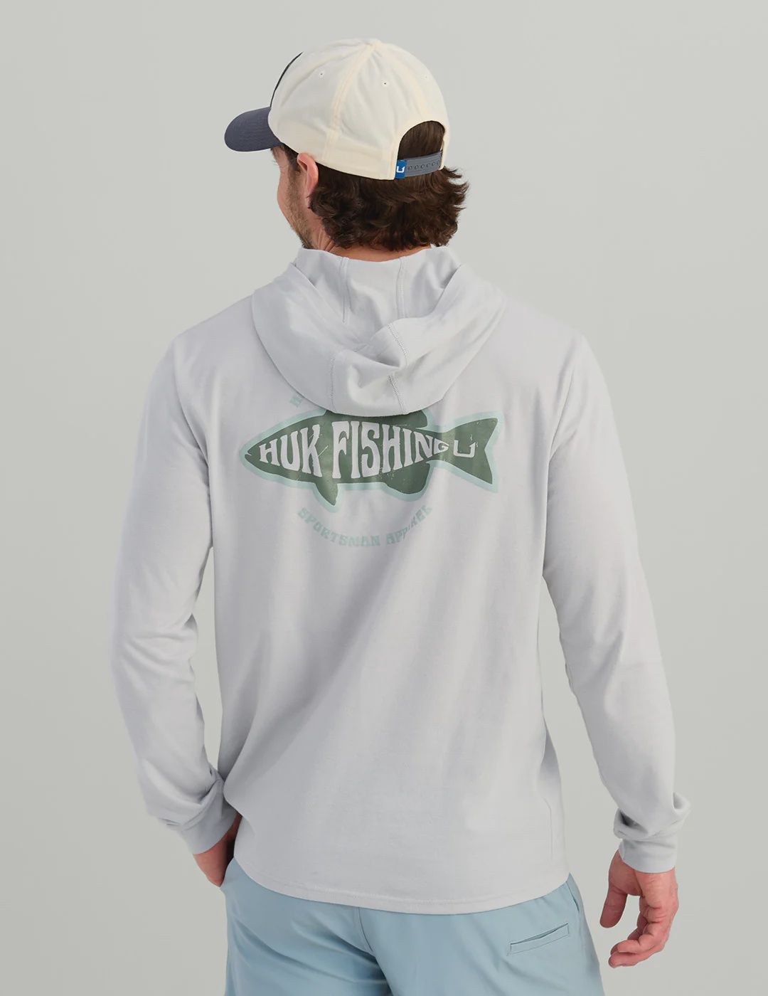 HUK BASS APPAREL HOODIE TEE