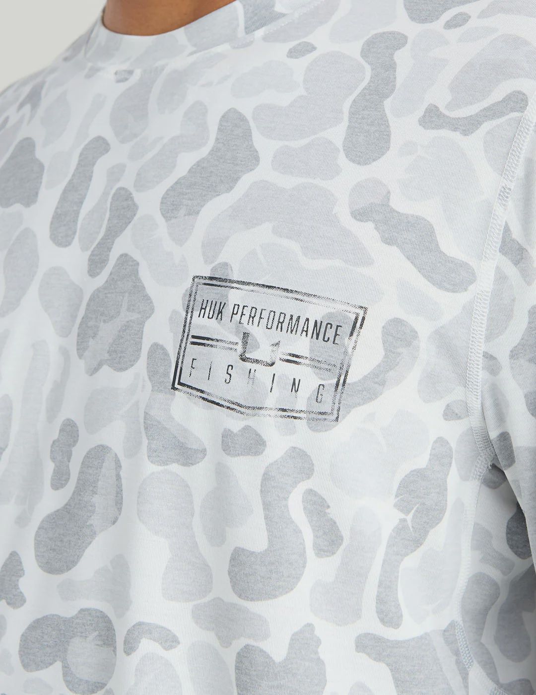 HUK DRIFT LONG SLEEVE PERFORMANCE TEE KC