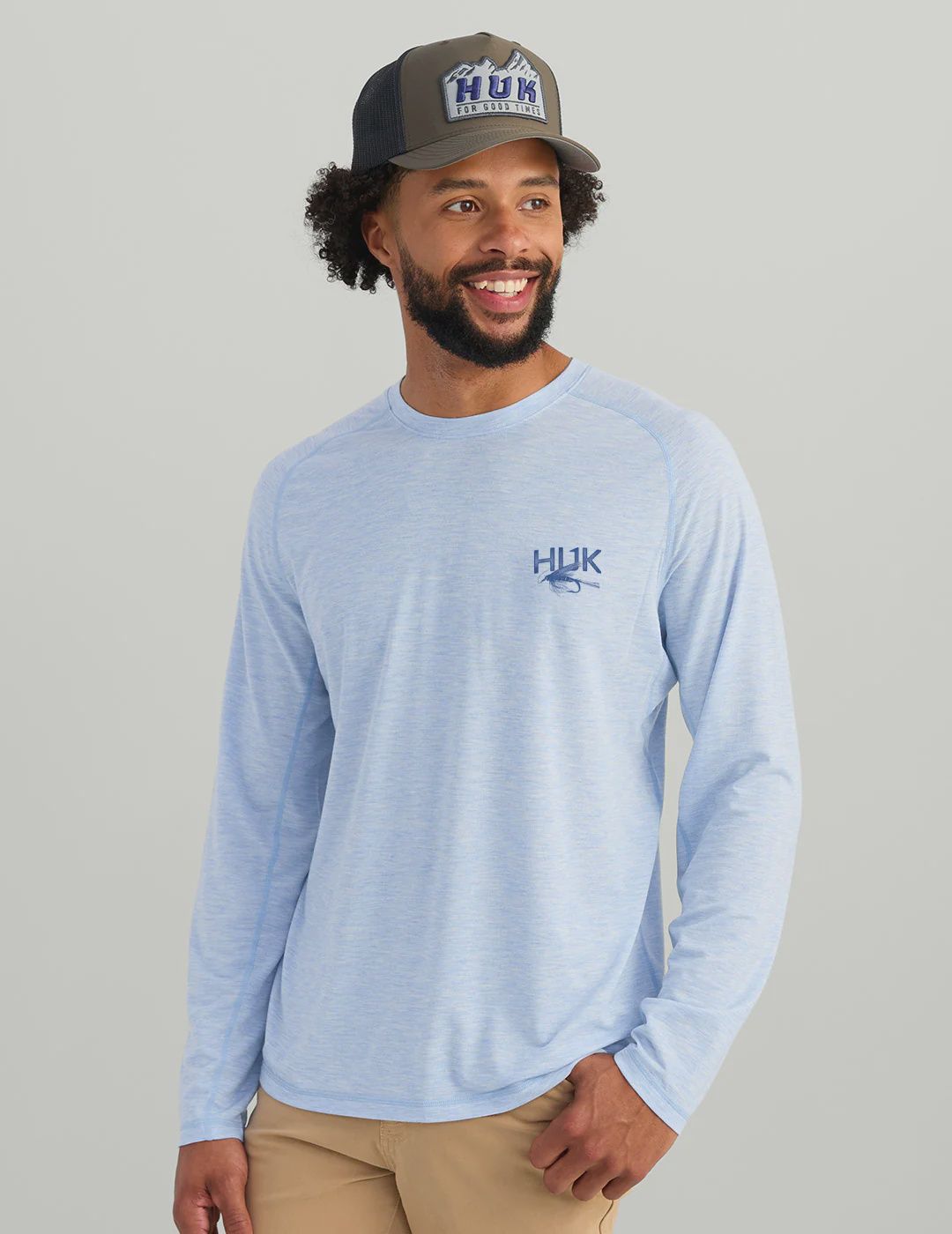 HUK DRIFT LS PERFORMANCE TEE