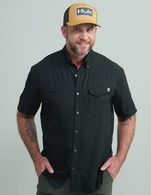 HUK TIDE POINT SS BUTTON DOWN