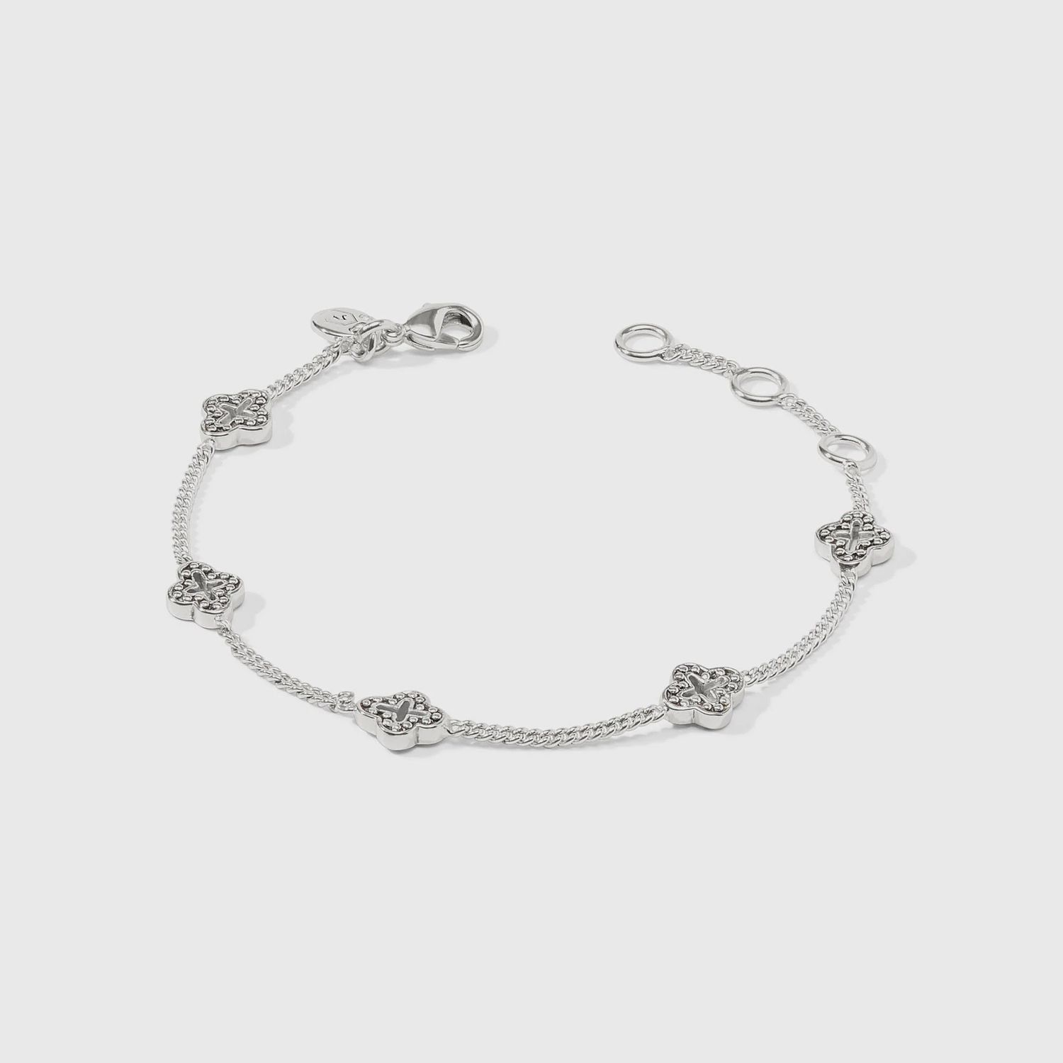 JULIE VOS Florentine Delicate Bracelet Silver