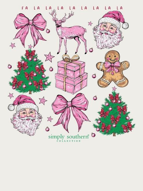 SIMPLY SOUTHERN YOUTH CREW TREES FLURRY