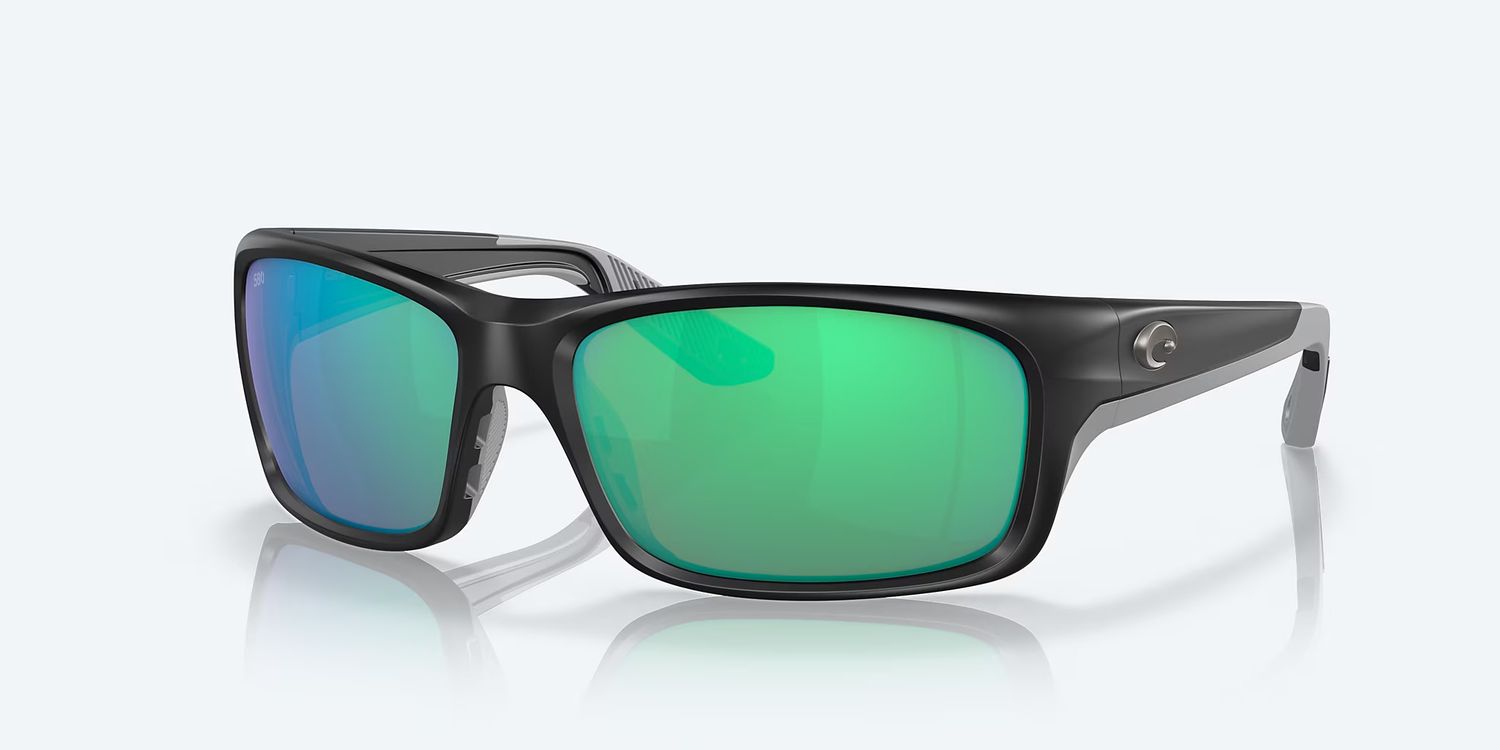 COSTA  JOSE PRO MATTE BLACK GREEN MIRROR