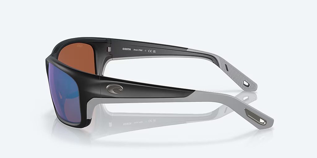 COSTA  JOSE PRO MATTE BLACK GREEN MIRROR