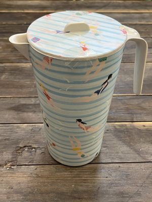 Bamboo Swim Print Pitcher