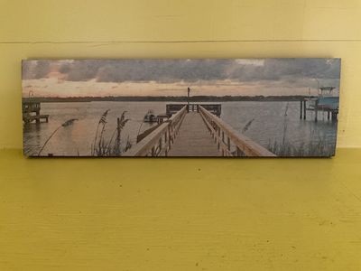 Small Pier Picture Wooden