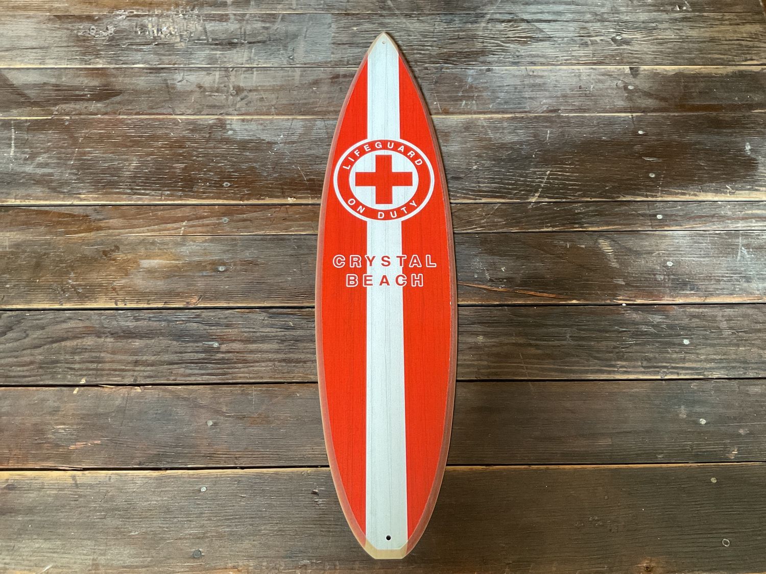 LIFEGUARD ON DUTY 26" SMALL SURFBOARD