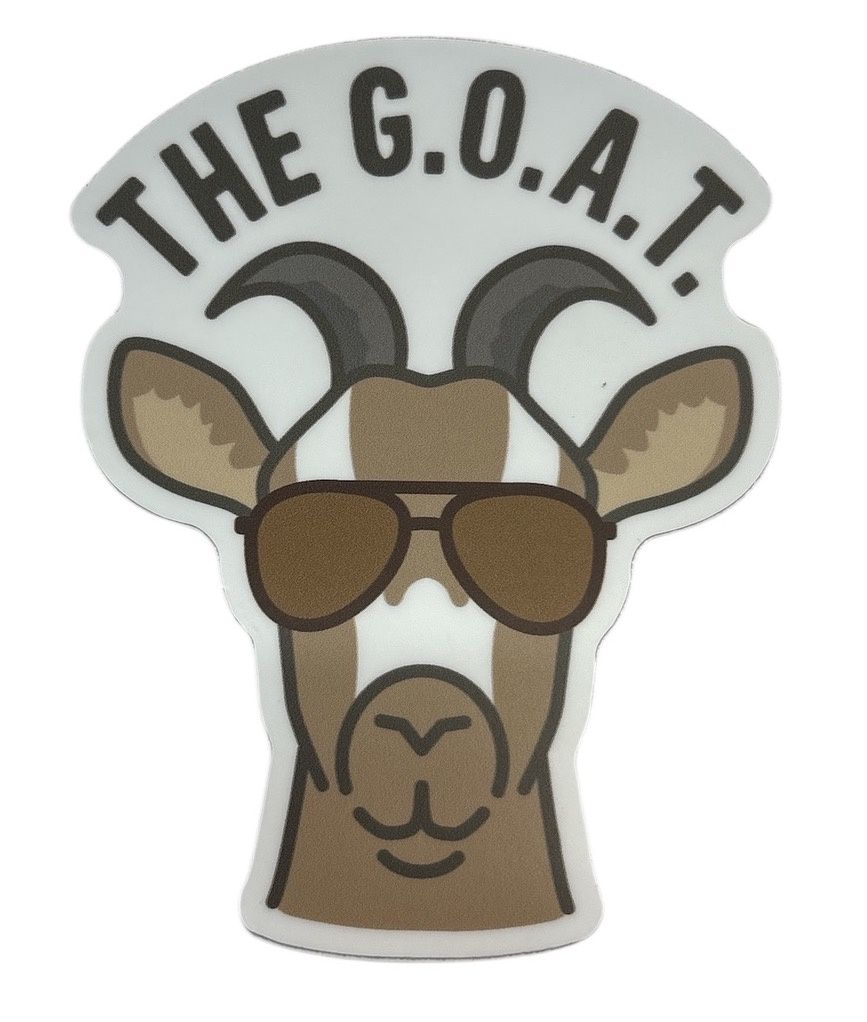 SUNGLASSES GOAT | STICKER