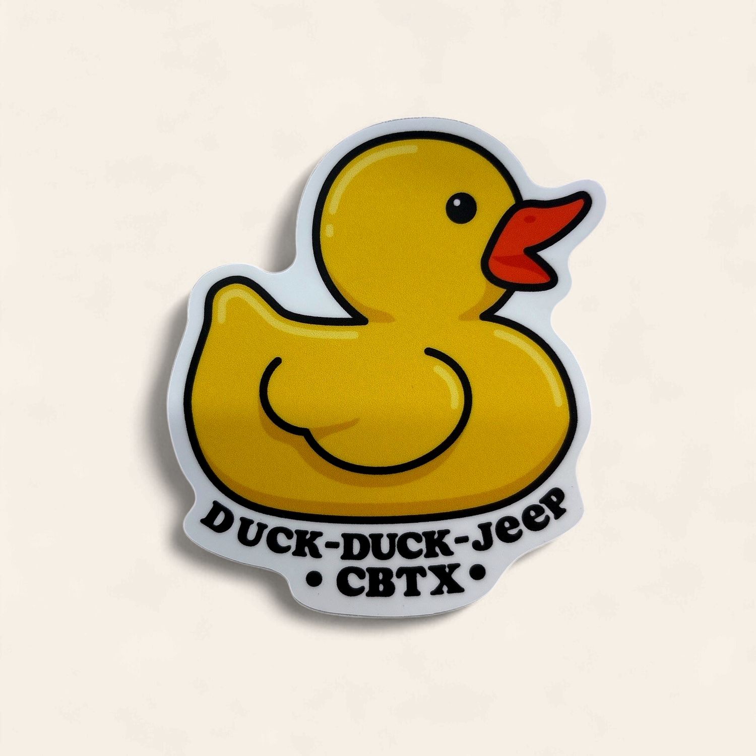 DUCK-DUCK-JEEP - CBTX | STICKER