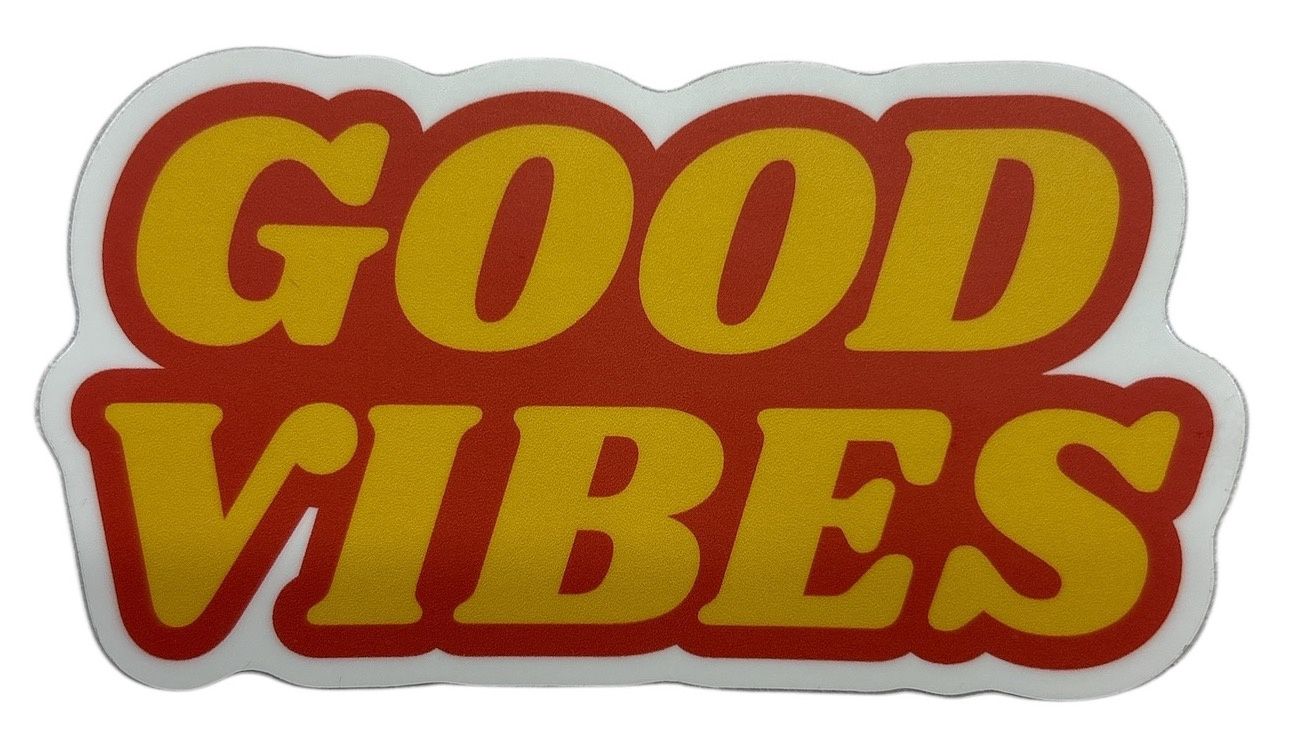 GOOD VIBES | STICKER