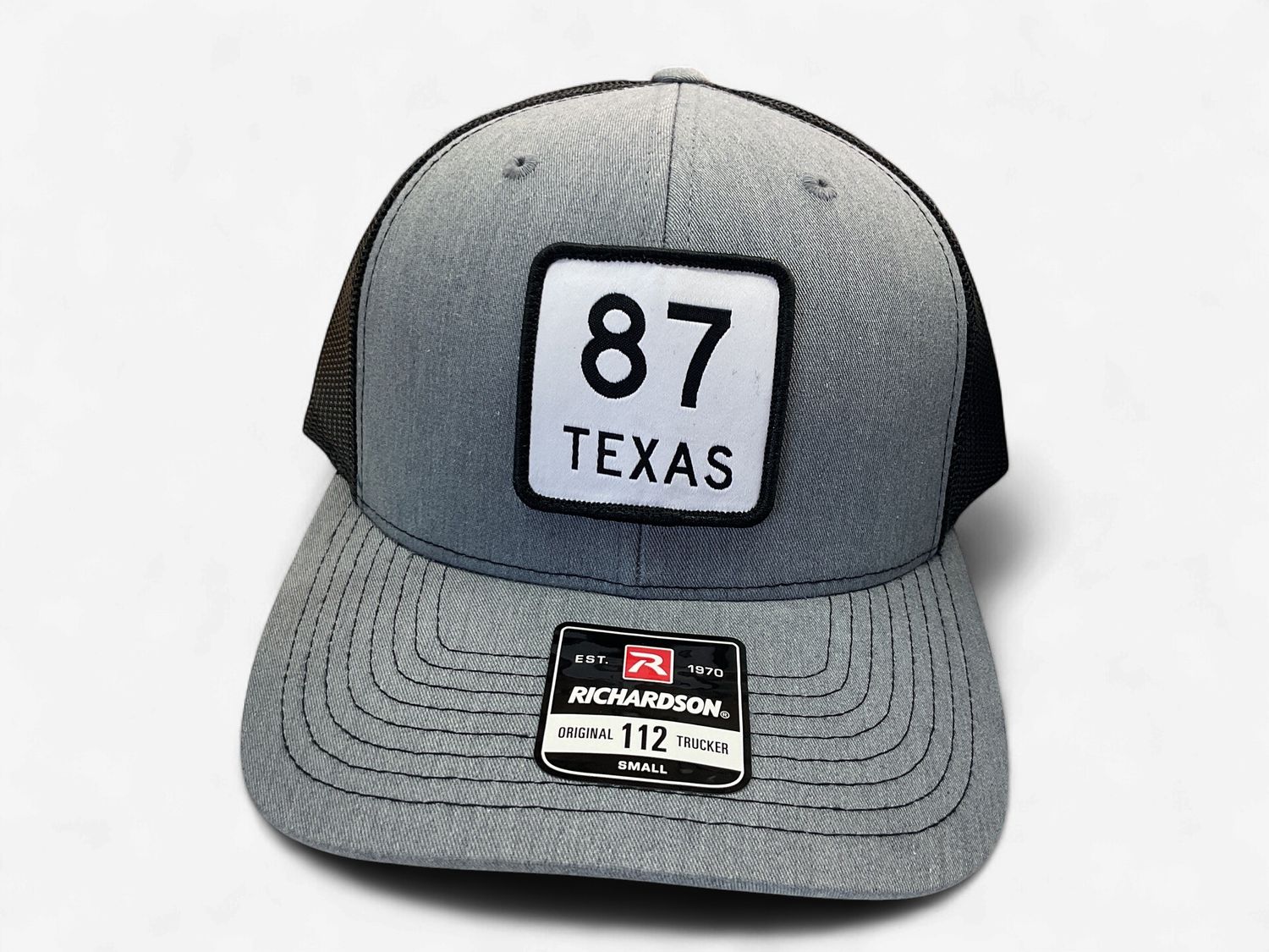 RICHARDSON 112 TX 87 HEATHER GRAY/BLACK
