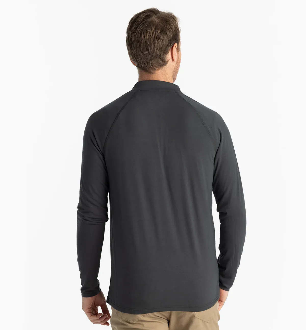FREE FLY MEN'S BAMBOO FLEX QUARTER ZIP