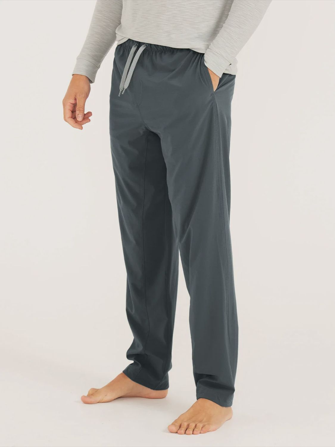FREE FLY MEN'S BREEZE PANT, Color: STORM CLOUD, Size: S