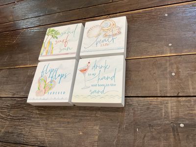 BEACH LIFE WOOD BLOCK COLLECTION