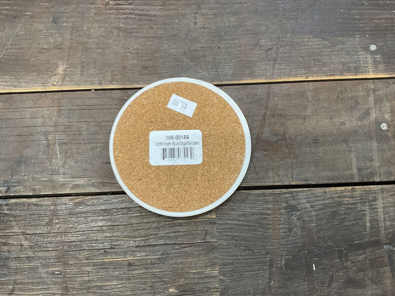 ROUND SINGLE TILE COASTER
