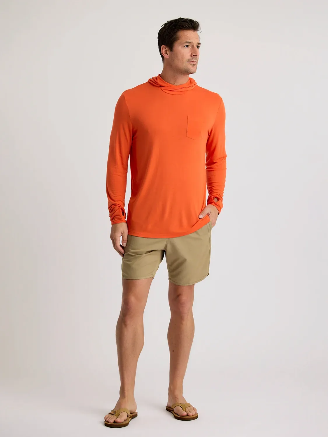 FREE FLY MEN’S BAMBOO LIGHTWEIGHT HOODIE