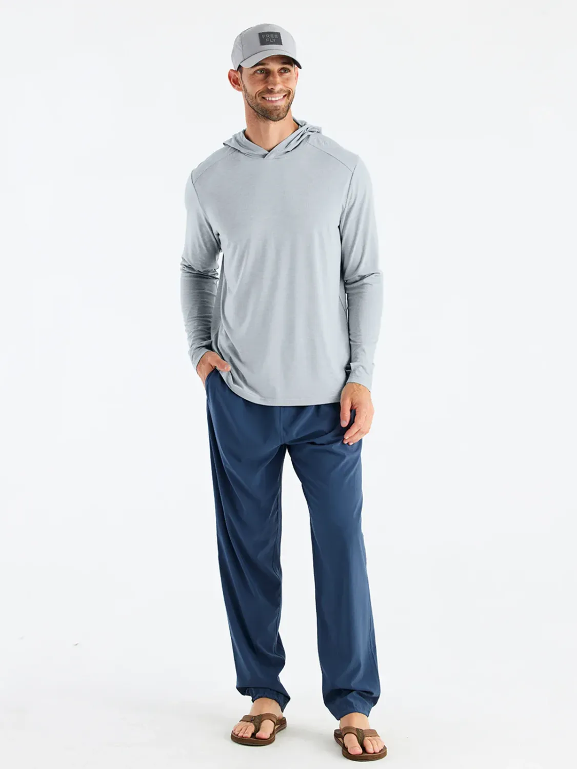 FREE FLY MEN’S BAMBOO SHADE HOODIE