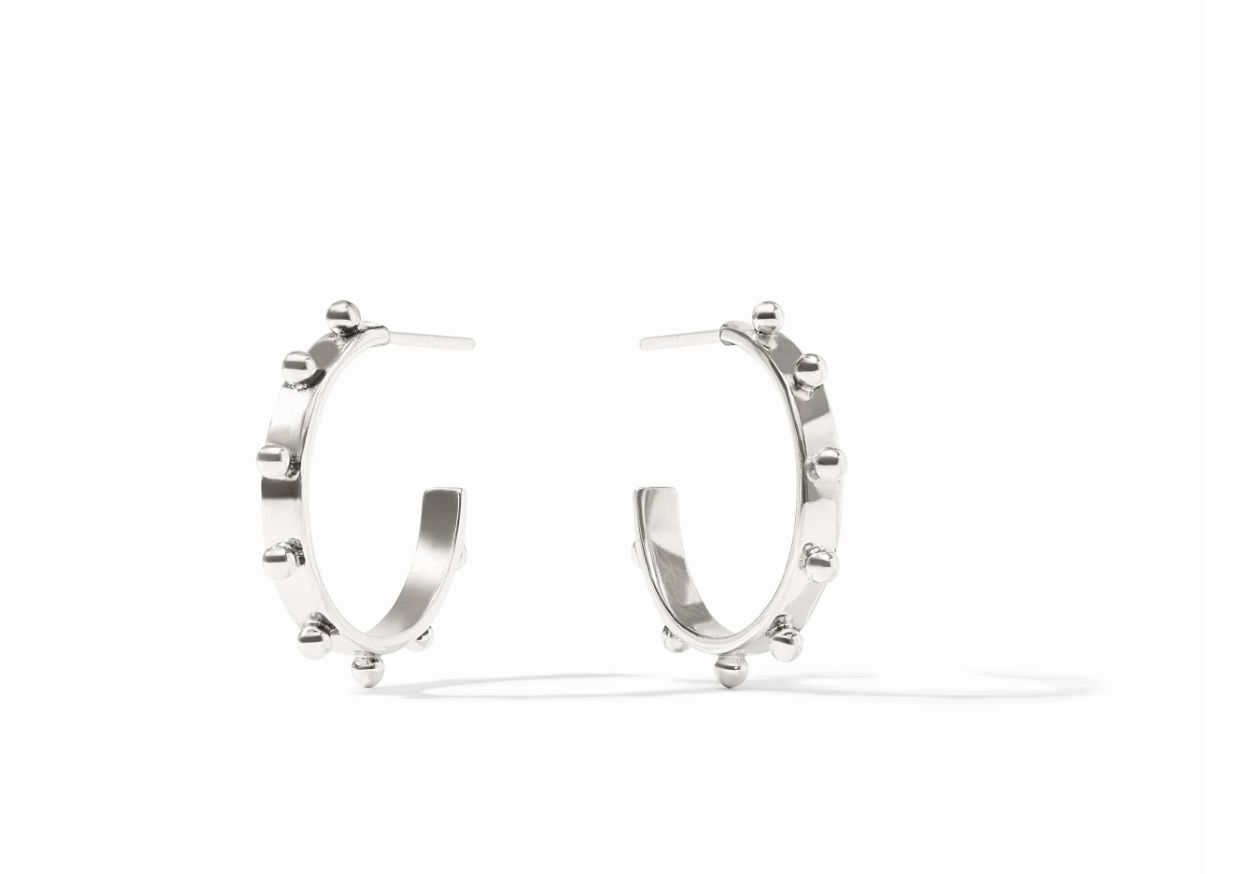 JULIE VOS SOHO HOOP SILVER