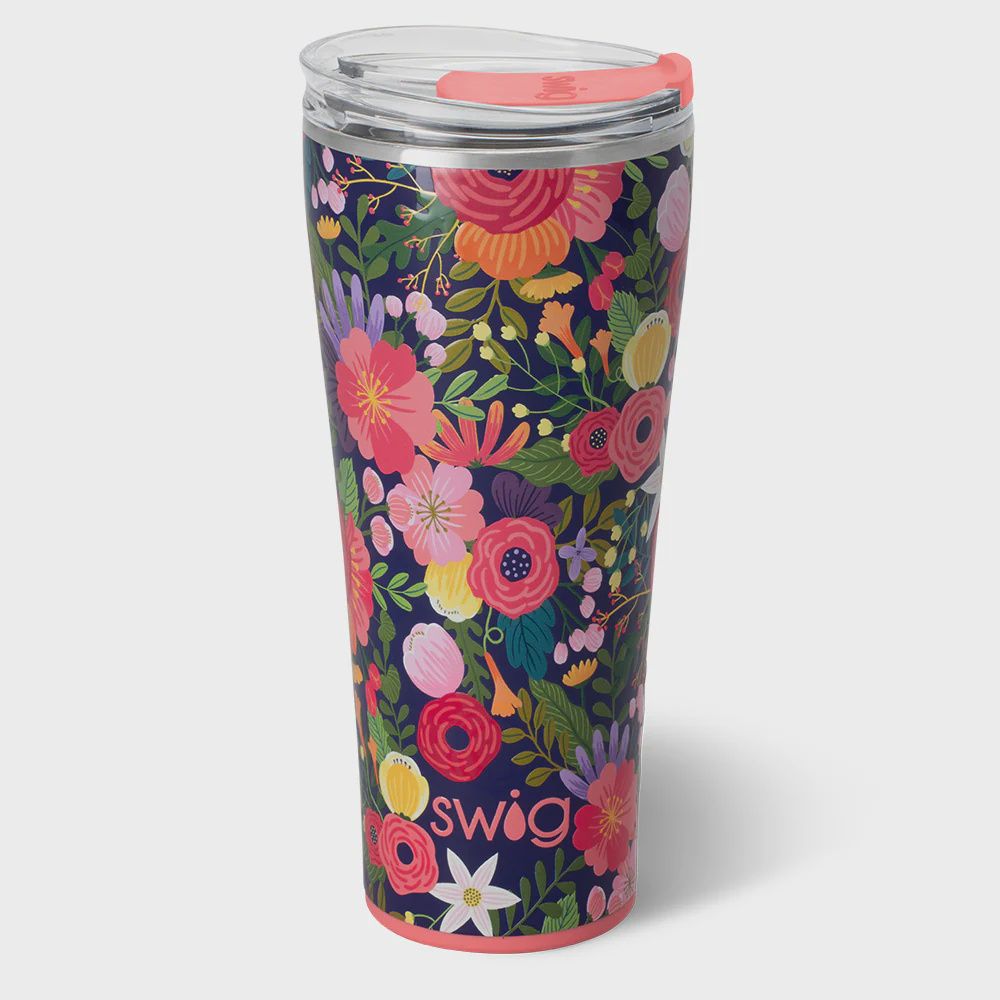 SWIG SECRET GARDEN TUMBLER 32 OZ