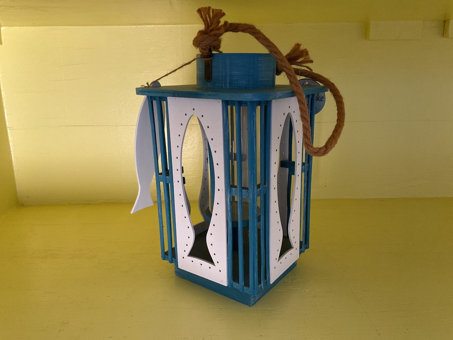 BLUE FISH LANTERN