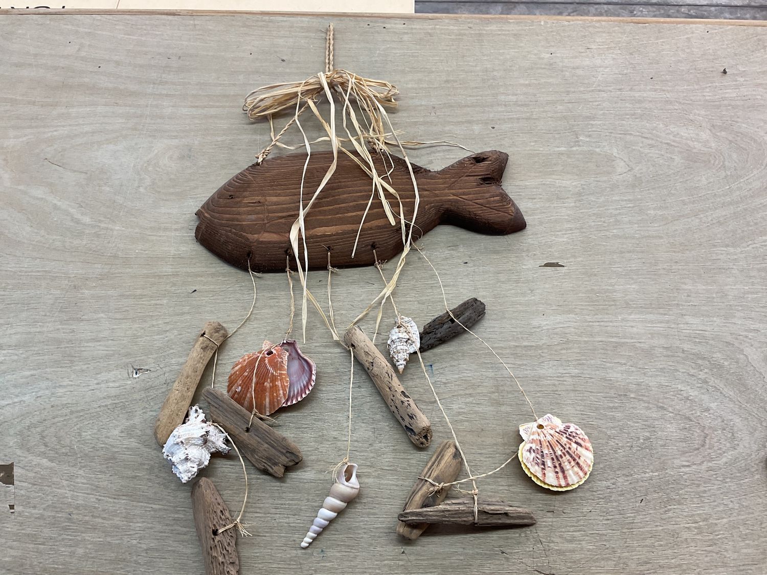 WOODEN FISH WIND CHIME