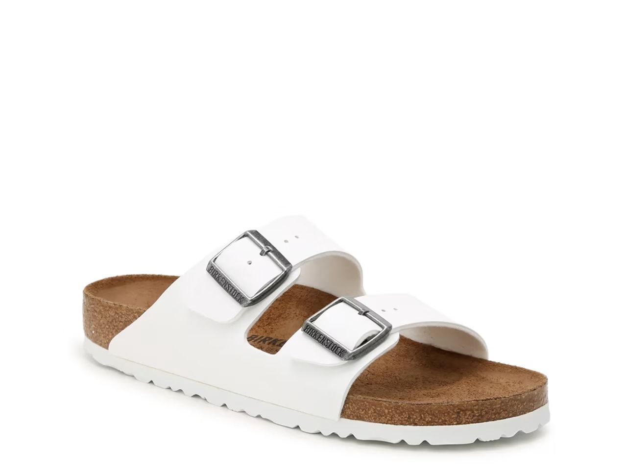 BIRKENSTOCK ARIZONA SFB LEATHER WHITE N