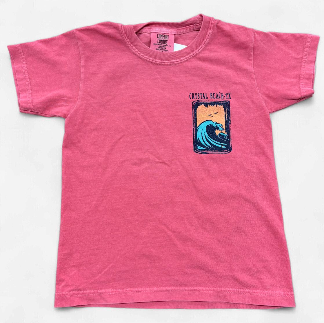 THE OCEAN IS MY PASSION  YOUTH SS TEE - WATERMELON