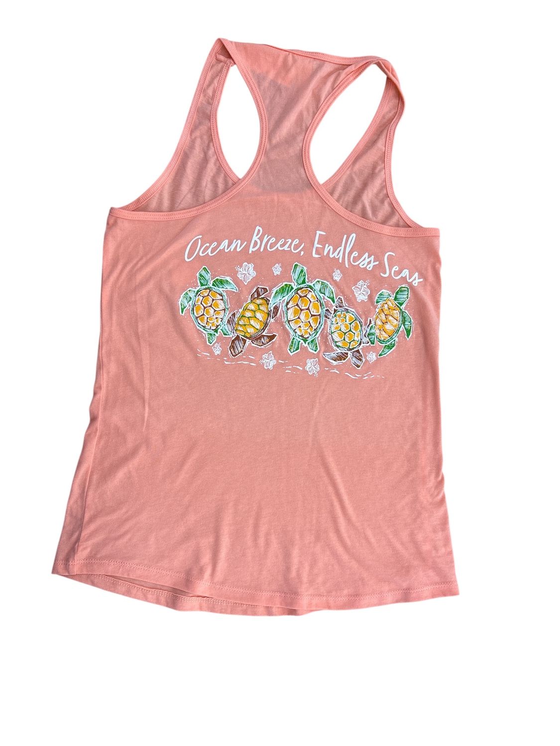 TURTLES OCEAN BREEZE, ENDLESS SEAS- RACERBACK (MELON)