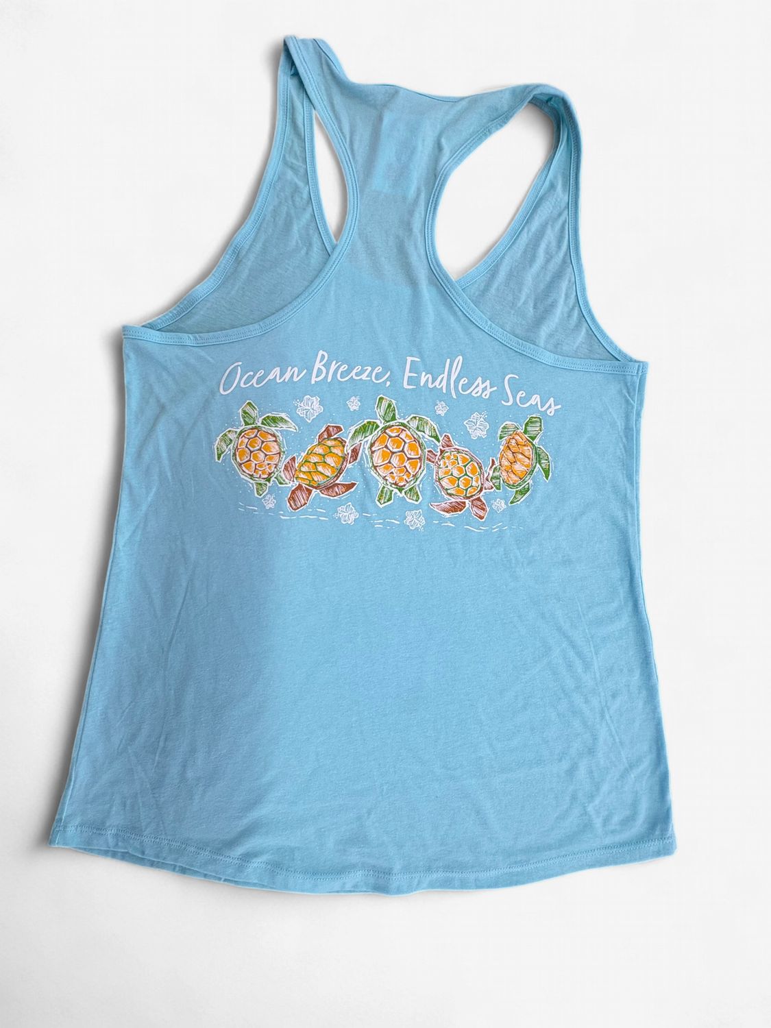 TURTLES OCEAN BREEZE, ENDLESS SEAS- RACERBACK (CANCUN)