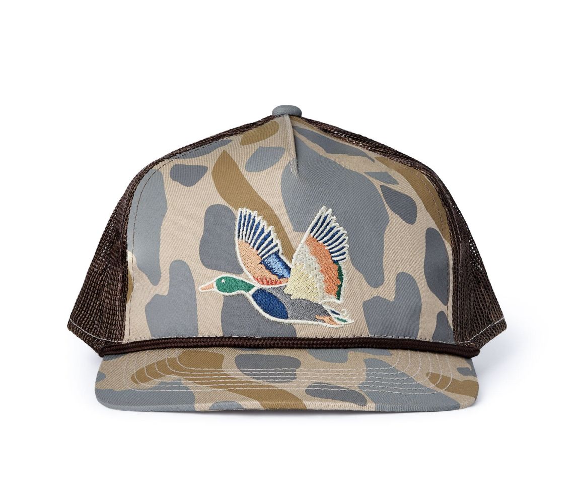 BURLEBO CAP - RETRO CAMO DUCK