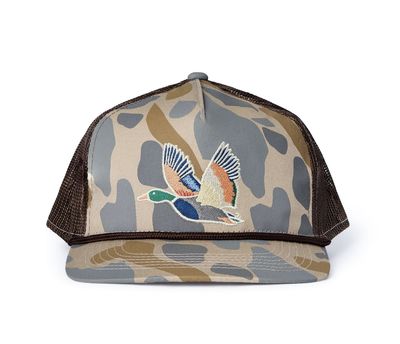 BURLEBO CAP - RETRO CAMO DUCK