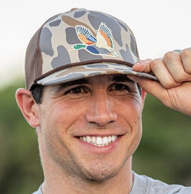 BURLEBO CAP - RETRO CAMO DUCK