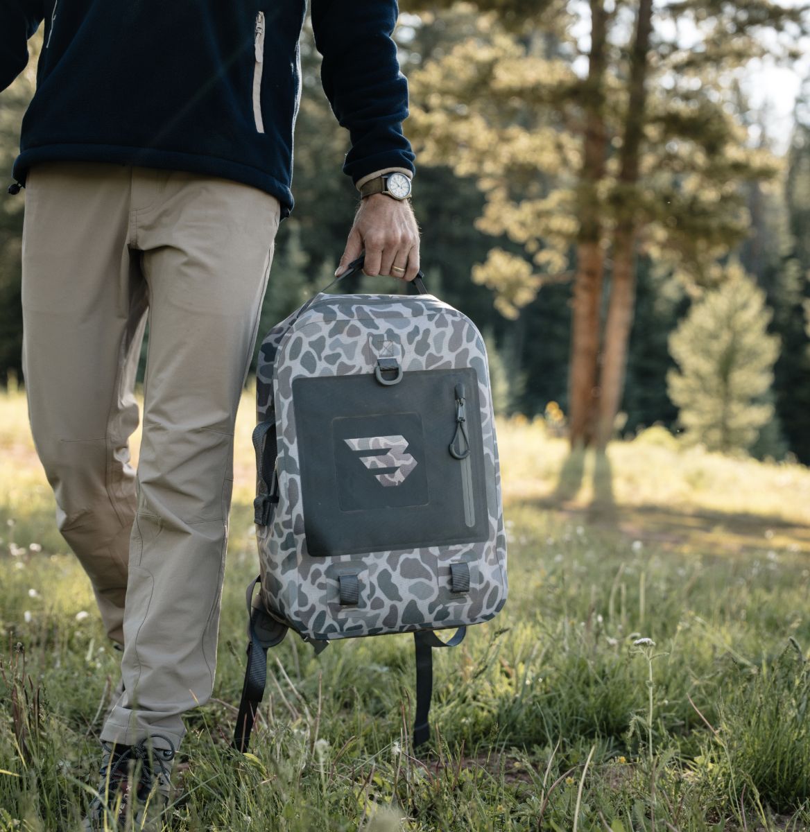 BURLEBO WATERPROOF BACKPACK - CLASSIC DEER CAMO