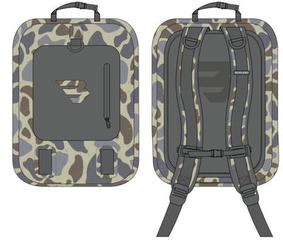BURLEBO WATERPROOF BACKPACK - CLASSIC DEER CAMO