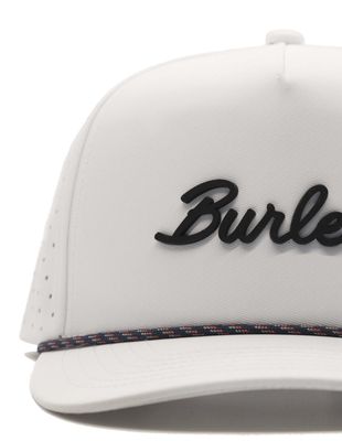 BURLEBO PERFORMANCE CAP - BURLEBO TOUR - WHITE