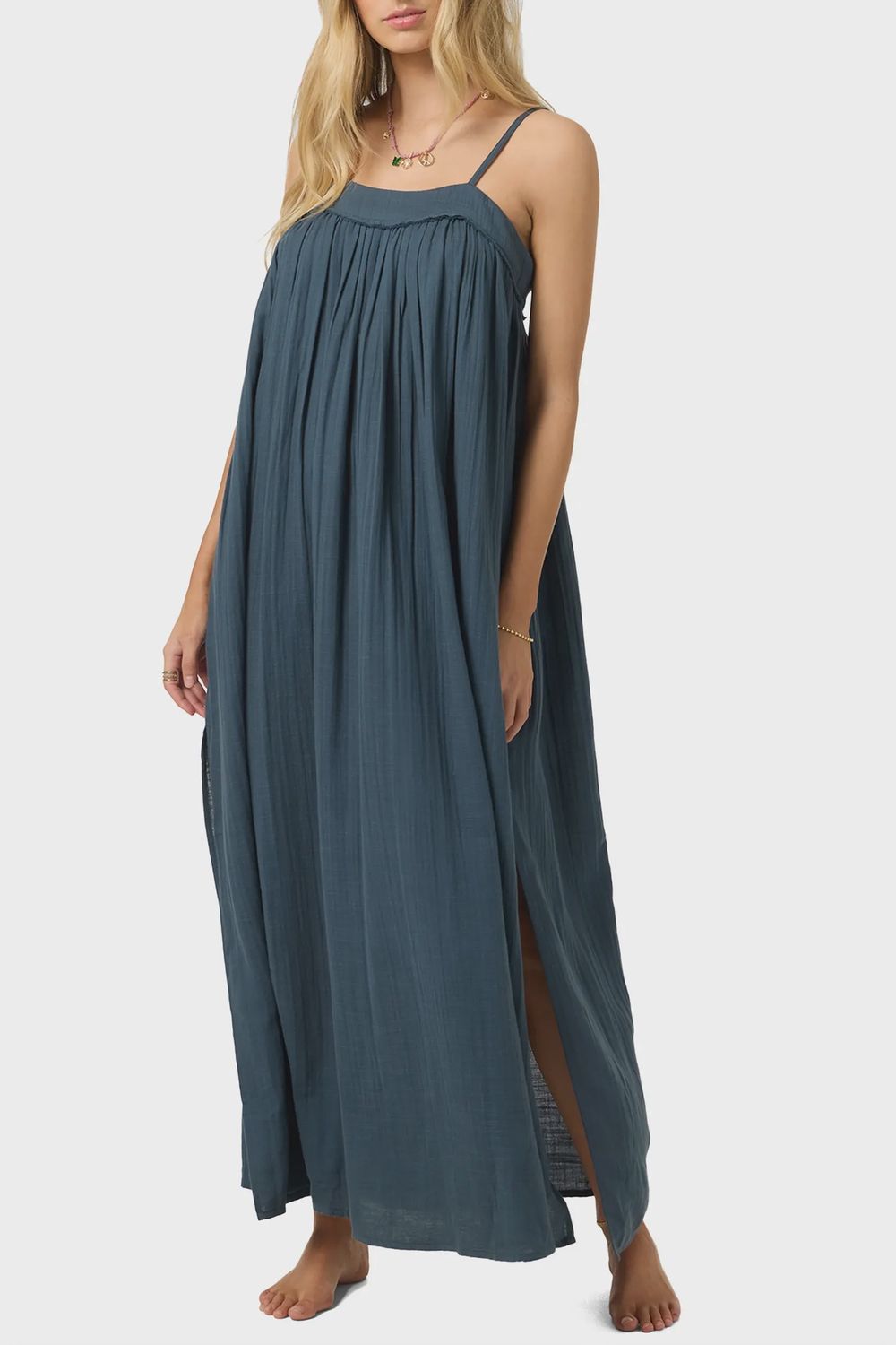 O’NEILL SWS SAI MAXI COVERUP DRESS SLATE