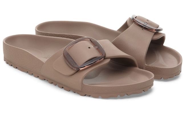 MADRID BIG BUCKLE EVA GRAY TAUPE