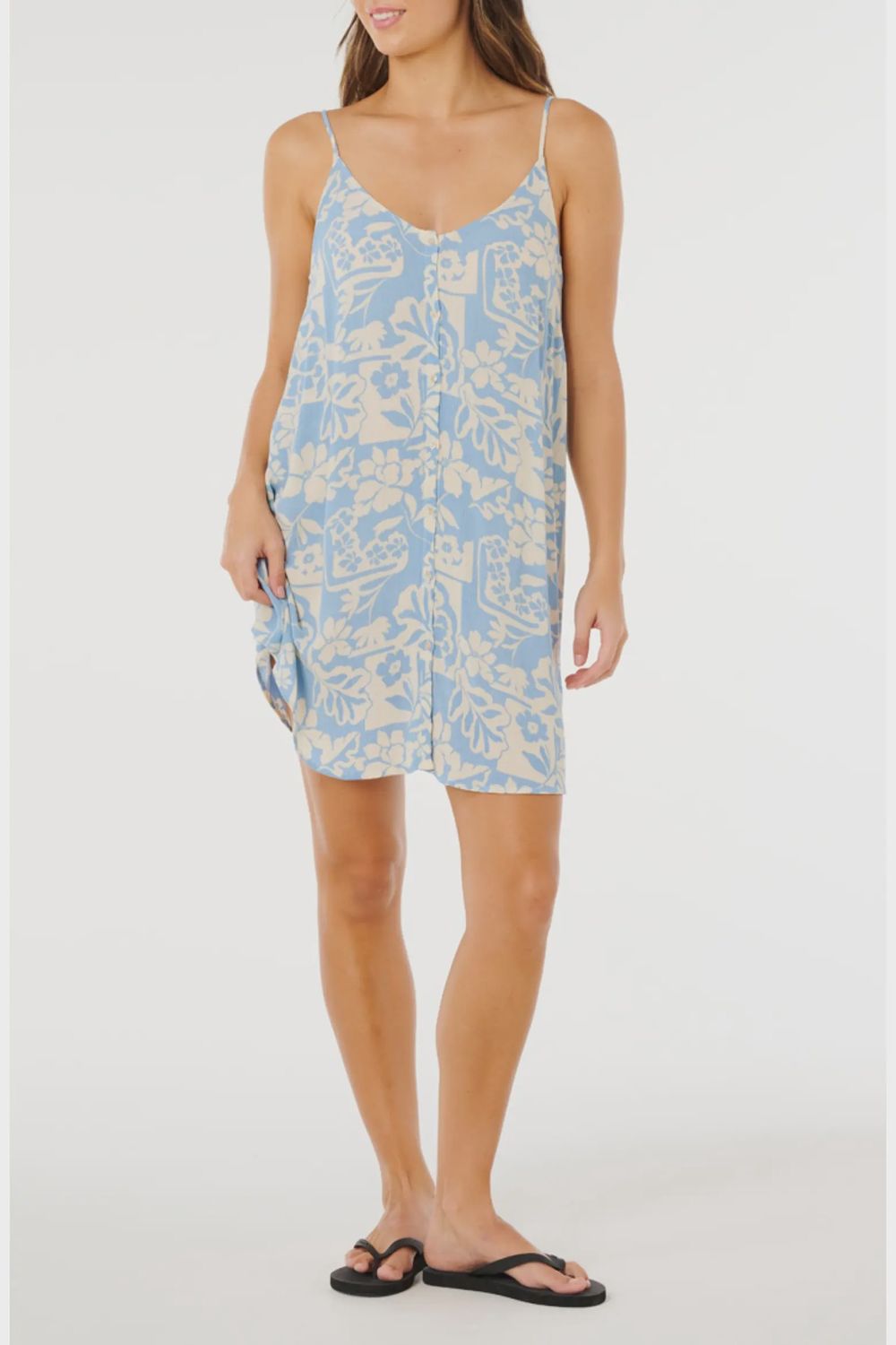 RIP CURL PARTY PACK COVER UP BLUE