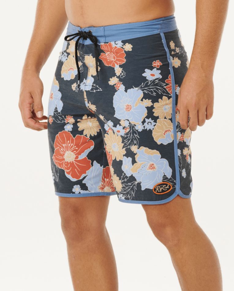 RIP CURL DARK NAVY MIRAGE PACIFIC RINSE FLORAL SURFWEAR