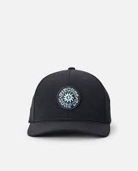 RIP CURL BLACK PACIFIC RINSE FLEXFIT CAP