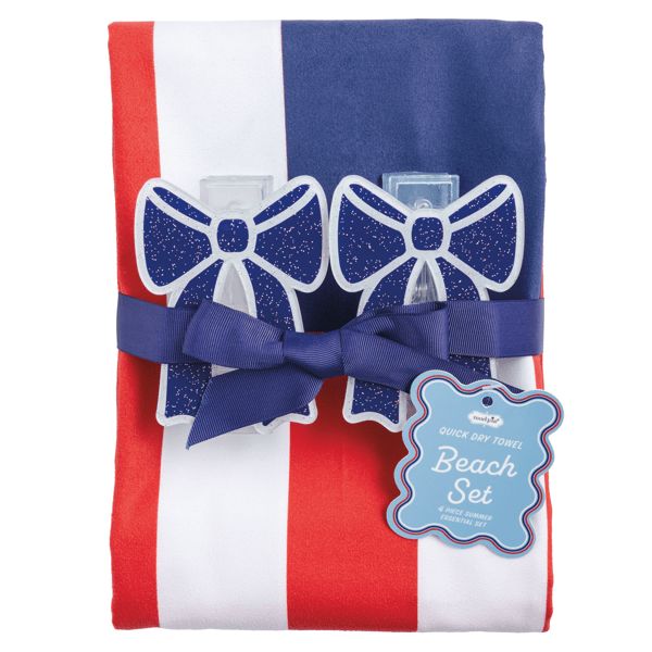QUICK DRY TOWEL BEACH SETS - BLUE