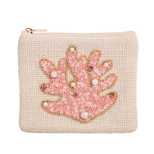 WHITE COASTAL BEADED CASE