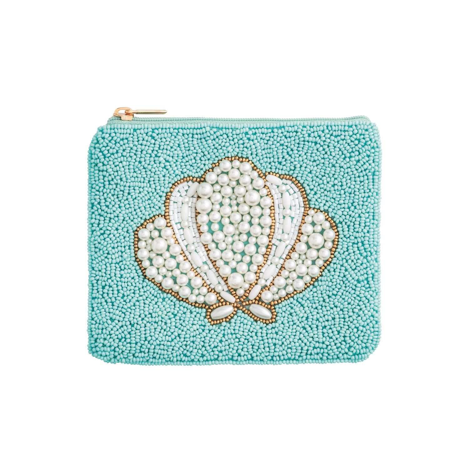BLUE COASTAL BEADED CASE